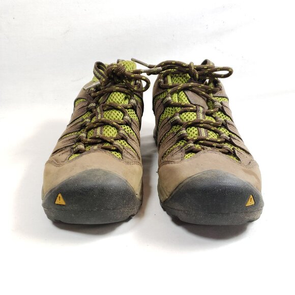 Keen Women's Size 7.5 Brown Green Hiking Shoes - Picture 5 of 9